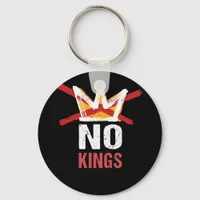 No Kings Anti Vintage Graphic Keychain
