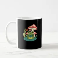 Cottagecore Mushroom Forest Toad Goblincore Mycolo Coffee Mug