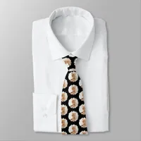 Fun Cat Lovers Personalized Photo Pattern Neck Tie