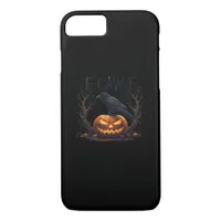 Caw-F's Spooky Pumpkin Halloween Classic iPhone 8/7 Case