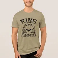 King Of The Campfire Tri-Blend Shirt