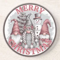 Christmas Gnomes Coaster