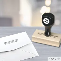 Classic Business Return Address Rubber Stamp