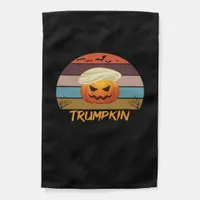 Halloween Trumpkin Vintage Us Garden Flag