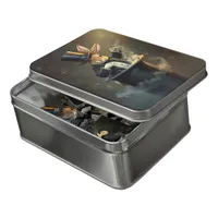 Funny Rabbit Magician Pulling Itself Out of Tophat Jigsaw Puzzle
