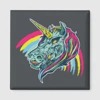 Zombie Unicorn Magnet