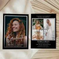 Modern Graduation Party Invitation