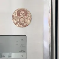 Skull from Oaxaca, La Calavera Oaxaqueña Magnet