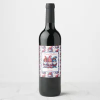 Merry Christmas To You  | Holiday Gnomes Wine Label