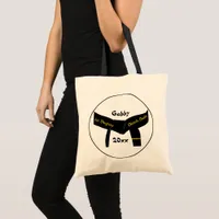 Martial Arts 1st Degree Black Belt Tote Bag