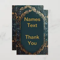 Thank You Wedding Cards