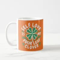 Self Love Four Leaf Clover Motivational  Coffee Mug