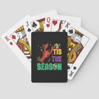 Funny Tis The Season Mardi Gras Crawfish Poker Cards