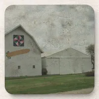 Corn Barn Crackle Drink Coaster
