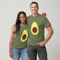 Big Jumbo Avocado Lazy Costume T-Shirt