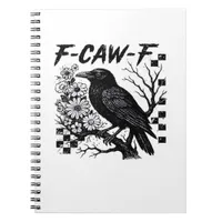 F-Caw-F Halloween Bird Notebook