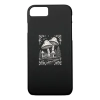 Cottagecore Aesthetic Mushroom Goblincore Mycology iPhone 8/7 Case