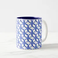 Mug - Interlocking Blue Rings