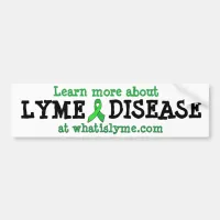 Learn more about Lyme Disease Bumper Sticker