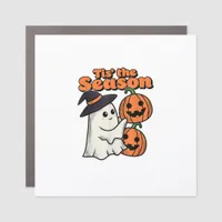 Tis The Season Halloween Costume Witch Hat Car Magnet