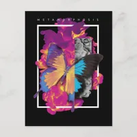 Metamorphosis  Butterfly Postcard