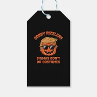 Halloween - Sigmas Don’t Do Costumes - Funny Trump Gift Tags