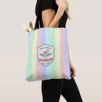 Preppy Pastel Final Fiesta Margarita Bachelorette Tote Bag