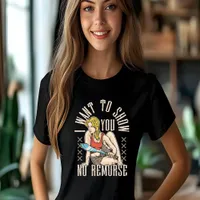 Bold Statement of Strength : No Remorse T-Shirt