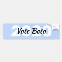 Vote Beto O'Rourke for 2020 President Bumper Sticker