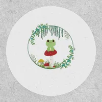 Cottagecore Aesthetic Kawaii Frog Goblincore Cute  Patch