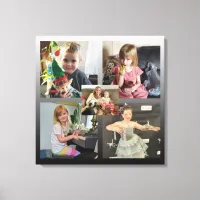 Family Photos Personalized  Canvas Print