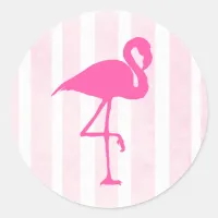 Pink Flamingo Stickers