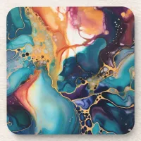 Luxury Elegant Abstract Marble Beautiful  Beverage Coaster