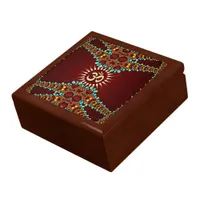 Bohemain Jewel Aum Omkara Lacquered Gift Box