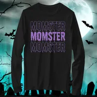 Funny Momster Halloween Women's Long Sleeve T-Shirt