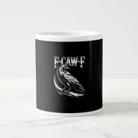 F-Caw-F Crow Womens Trendy Casual Giant Coffee Mug