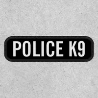 Police K9 Patch