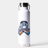 EDS Warrior | Ehlers-Danlos Syndrome T-Shirt Water Bottle