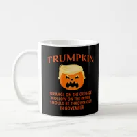 Anti Trumpkin Funny Halloween Coffee Mug