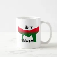 Martial Arts Christmas Coffee Mug