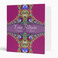 Exotic Magic Fractal Art Album Binder