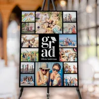 Grad Multiple Photo Collage Memories Foam Board