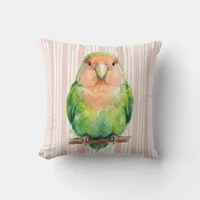 Lovebird Pet Portrait Pillow Cover Decor