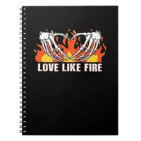 Like Classic - Skeleton Hands Heart  Notebook