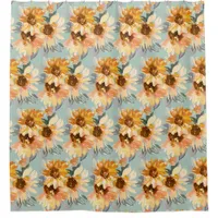 Sunflowers Shower Curtain