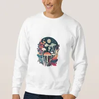 Aesthetic Goblincore And Cottagecore Mushroom Whim Sweatshirt