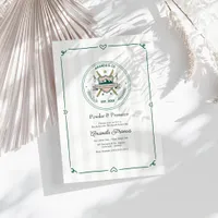 Powder & Prosecco Ski Bachelorette Weekend Invitation