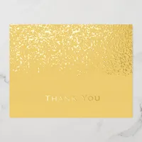 Foil Wedding Thank You  Foil Holiday Postcard