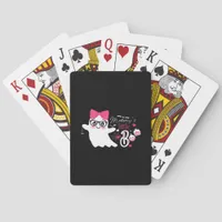 Mommy’s Little Boo Halloween  Poker Cards