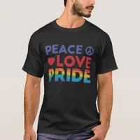 Peace Love Pride T-Shirt